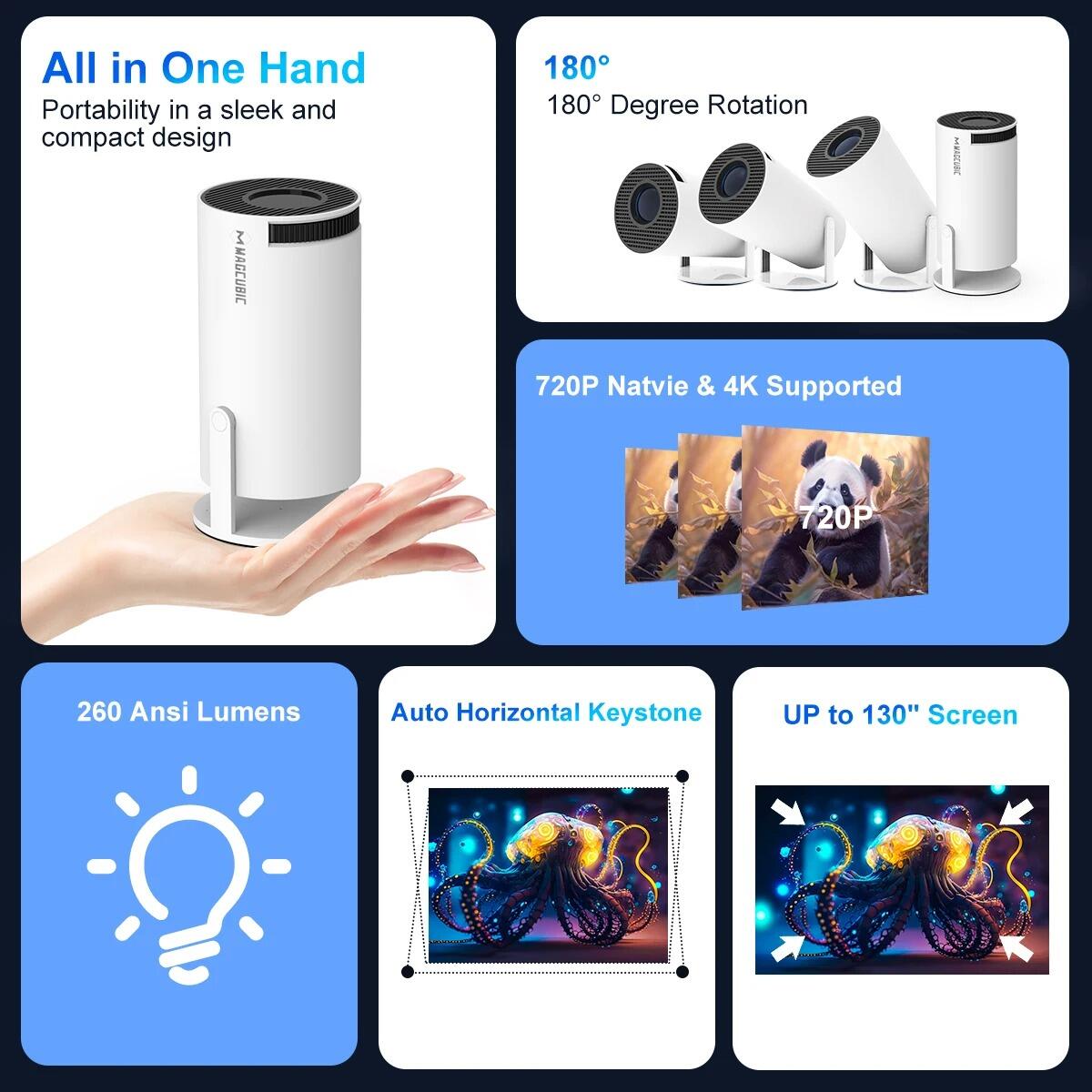 Proyector 4k Ultima generación